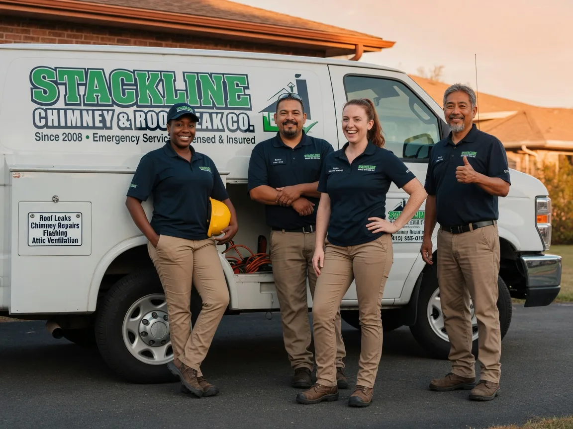 Chimney flashing repair company in Mcguffey, OH